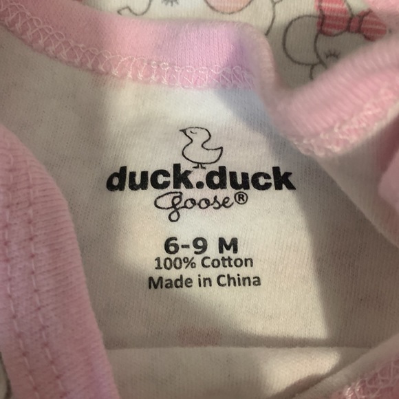 (5/$10) 🐘 Elephant onesie 6-9M - Picture 3 of 4